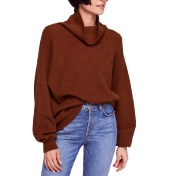 Sweaters - NWT Free People Softly Structured Sweater Tobacco